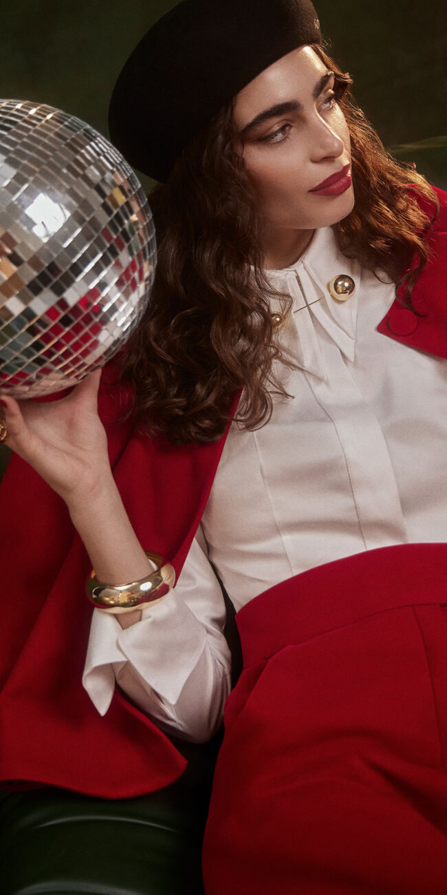 Sour Melange New Year Collection kampanyası için Ece Şişik styling çalışması